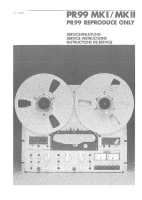 Revox PR-99_Mk1-Service-Manual